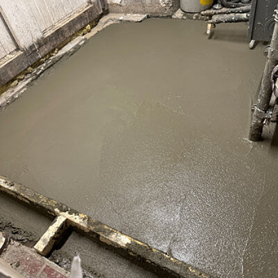 Restoring and Concrete Repair to an existing commercial floor